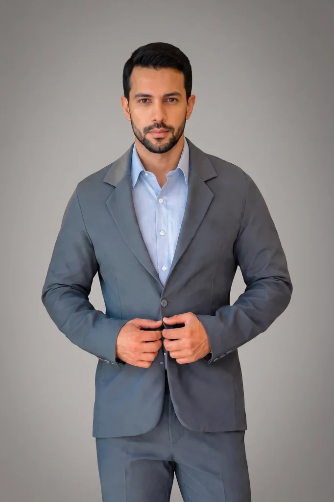 Blazer Masculino com Forro Gabardine Inovatore - BLM042