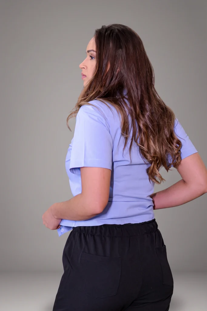 Calça Feminina com Cós Elástico e Cordão - CEF058