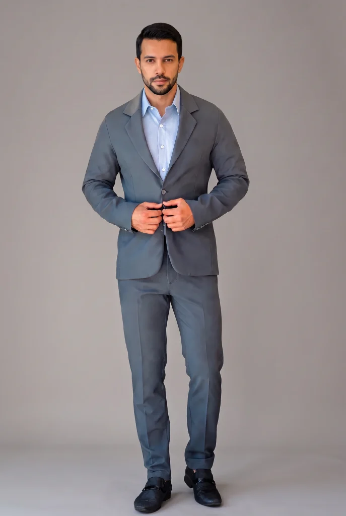 Calça Masculina Alfaiataria Gabardine Inovatore - CLM030