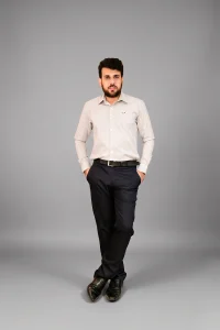 Calça Masculina Alfaiataria Gabardine - CLM031