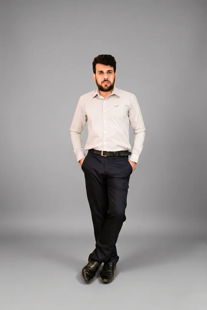 Calça Masculina Alfaiataria Gabardine - CLM031