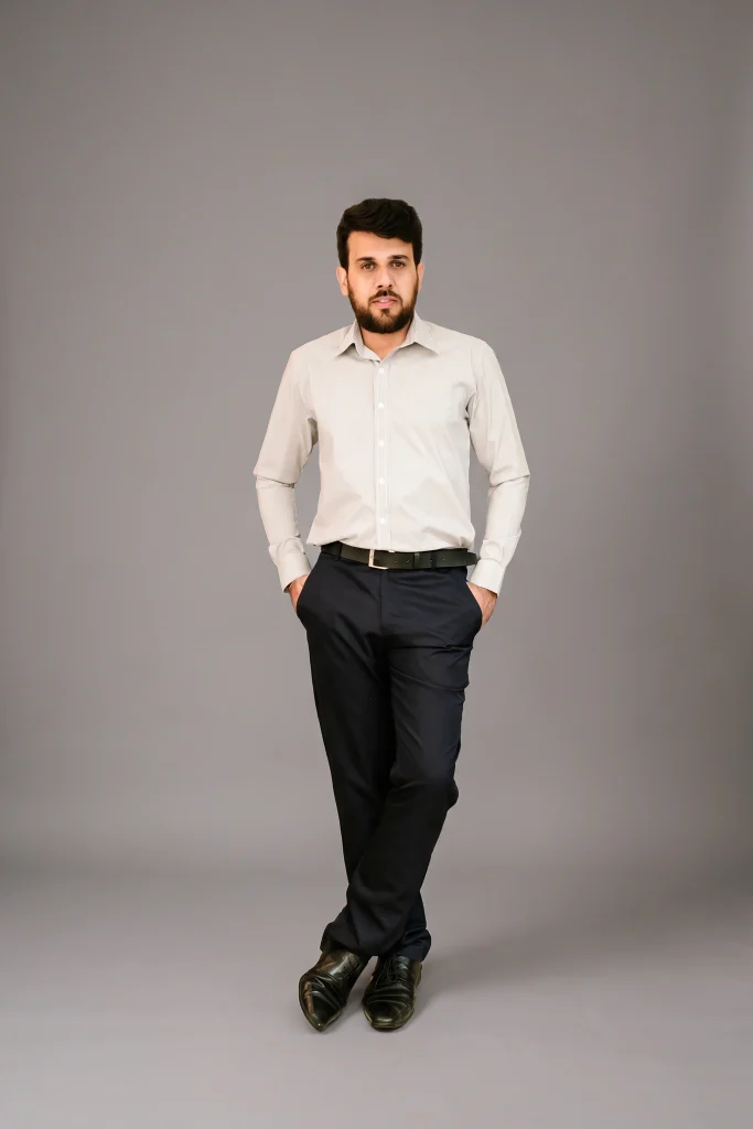 Calça Masculina Alfaiataria Gabardine - CLM031