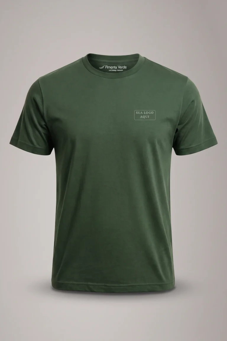 Camiseta Masculina Algodão Egípcio - CTA001