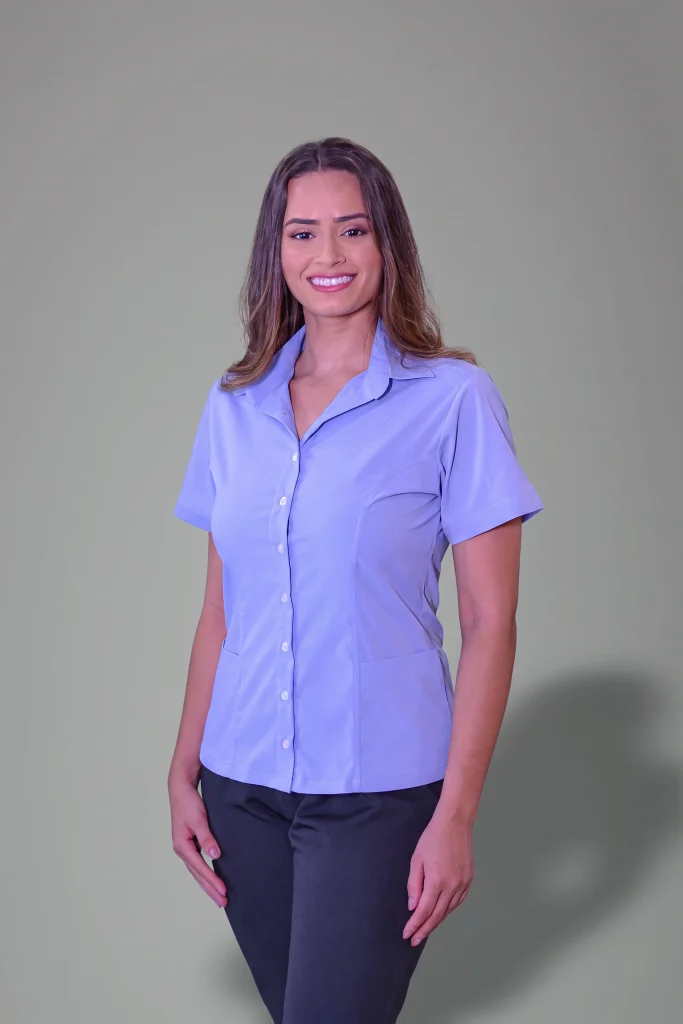Jaleco Serviços Manga Curta Tricoline Premium - JSF057