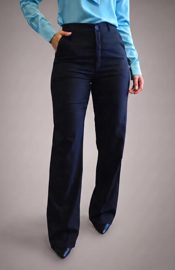 Calça Pantalona Cintura Alta - CLF039